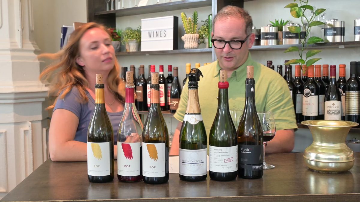 Wine tasting at Roch's Reprieve — featured wines with visiting reps