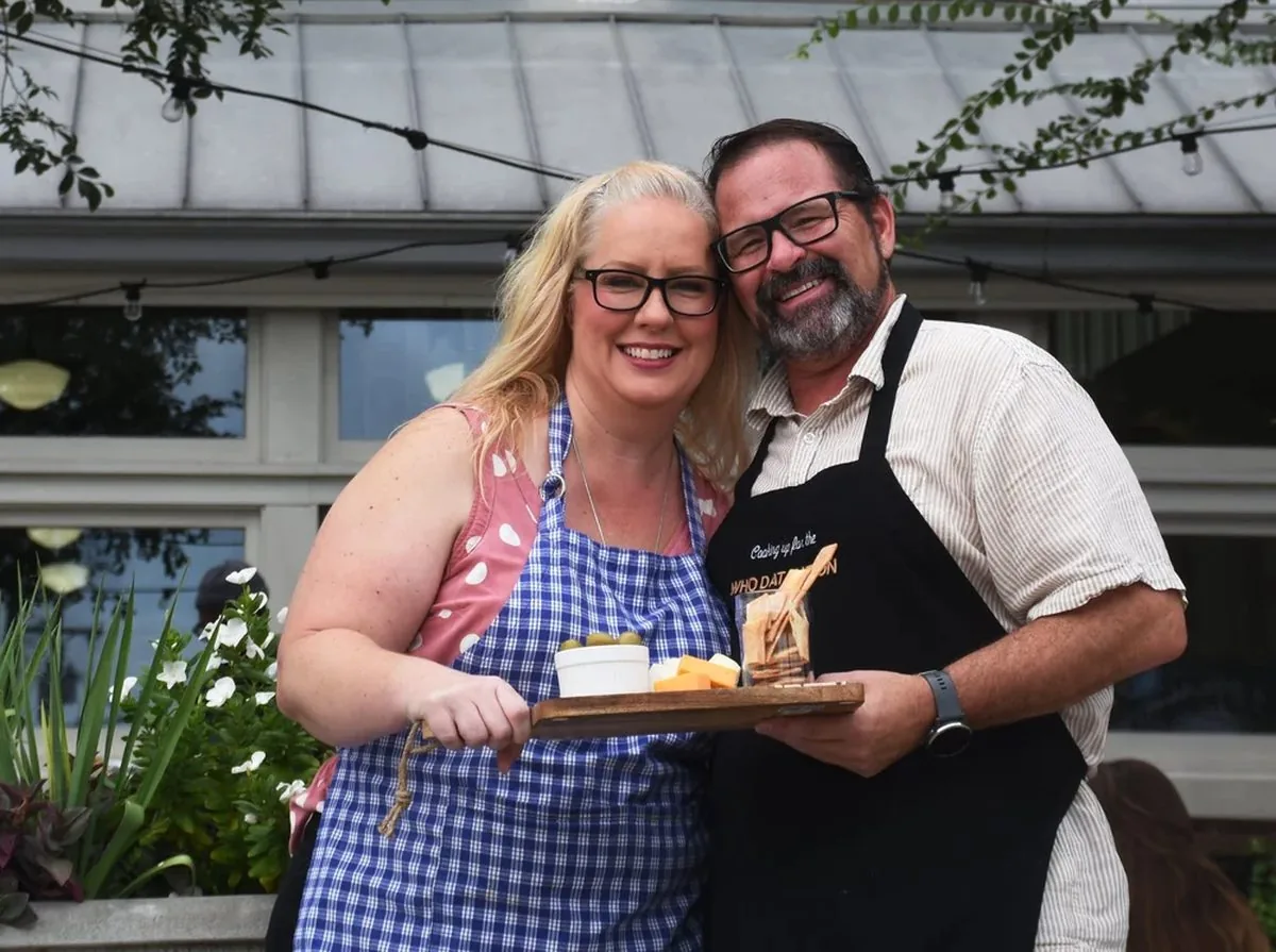 Troy and Alison Barrios of Olive and Co at St. Roch Market
